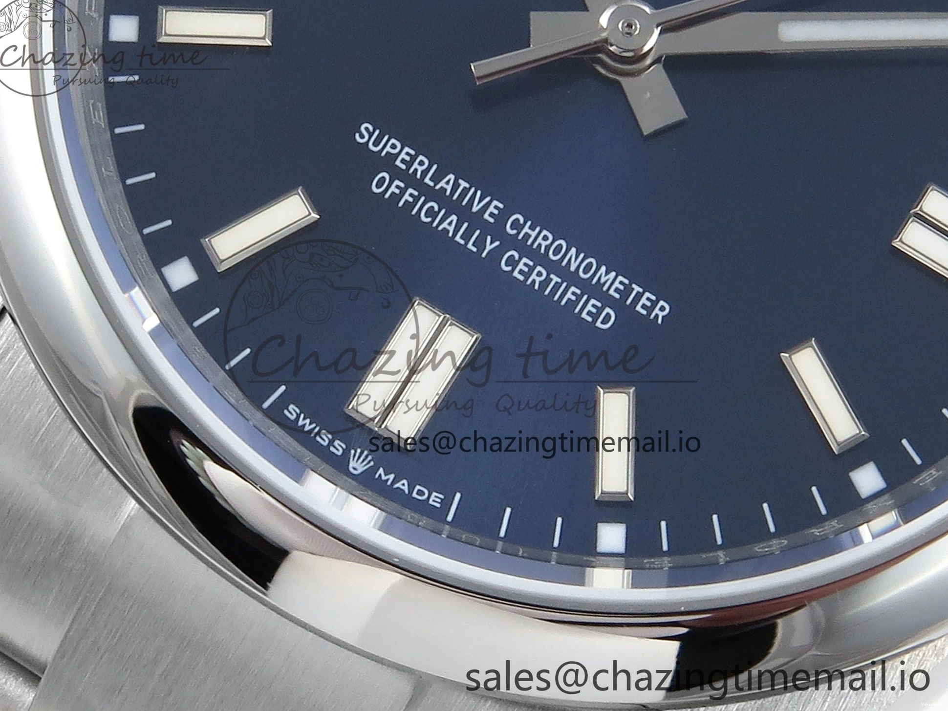 Dial 126000 Steel Oyster Blue Edition 36mm Best A3230 1:1 DIWF Perpetual 904L 0418